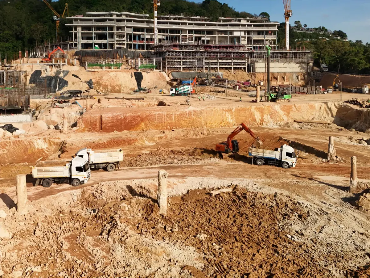 Photo: 14. The excavation of the soil is continued at Phase 2 2fb8921261. Landscape image 4872x3654. Readable text: ‘ eee Ks bi oe 259 “ A = Photo: 14. The excavation of the soil is continued at Phase 2 2fb8921261. Landscape image 4872x3654. Readable text: ‘ eee Ks bi oe 259 “ A =